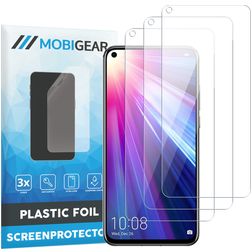 Mobigear HONOR View 20 Screen Protector Film - Case Friendly (3-Pack)