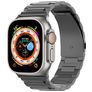 Mobigear Perth Titan Apple Watch Řemínek Motýlková spona - 49/46/45/44 mm - Černá