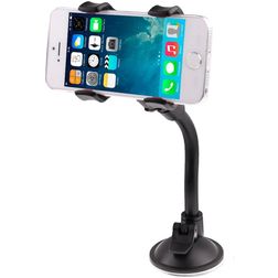 Mobigear Supporto auto a ventosa Pinza Universale - Nero
