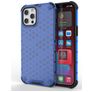 Mobigear Honeycomb iPhone 13 Pro Max Hard Case Back cover Shockproof - Blue