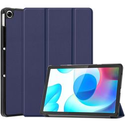 Mobigear Tri-Fold Realme Pad 10.4 (2021) Lompakkokotelo - Tummansininen