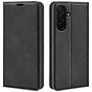 Mobigear Retro Slim Samsung Galaxy A27 Funda tipo libro Cartera - Negro