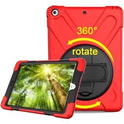 Mobigear SureGrip XGuard iPad 5 (2017) Case Plastic / Silicone Back cover + Stand - Red