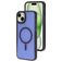 Mobiparts Hardcover iPhone 15 Plus MagSafe Hardcase Back cover - Satin Purple