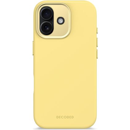 Decoded iPhone 17 Silicone Back cover - Yuma Yellow