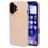 Mobiparts Slim Line iPhone 16 MagSafe Hard Case Back cover - Dune Sand