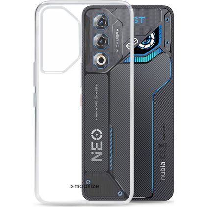 Mobilize Gelly Transparent Nubia Neo 3 GT Flexibel TPU Skal - Transparent