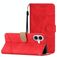 Mobigear Stitch iPhone 17 Wallet case - Red