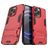 Mobigear Armor Stand iPhone 13 Pro Hard Case Back cover Shockproof with Stand - Red