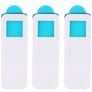 Mobigear Square Webcam Cover Privacy Slider - White (3-Pack)