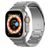 Mobigear Perth Titan Apple Watch Řemínek Motýlková spona - 49/46/45/44 mm - Vesmírně šedá