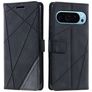 Mobigear Rhombus Google Pixel 9 Pro Pungetui med Seddelrum - Sort