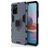 Mobigear Armor Ring Xiaomi Redmi Note 10S Fodral Hårdplast Skal Stötsäkert med ringhållare - Blå
