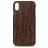 Mobigear Nature iPhone XS Max TPU flexível Capa traseira - Ebony