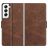 Mobigear Slim Magnet Samsung Galaxy S22 Wallet case - Brown