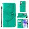 Mobigear Butterfly Samsung Galaxy A55 Funda tipo libro Cartera - Verde