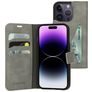 Mobiparts Classic Wallet iPhone 14 Pro Etui z klapką typu portfel - Granite Grey