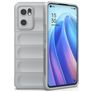Mobigear Bumpy OPPO Find X5 Lite Flexibel TPU Skal - Grå
