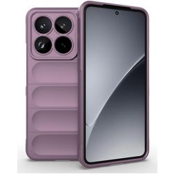 Mobigear Bumpy Xiaomi 15 Pro Flexible TPU Back cover - Purple