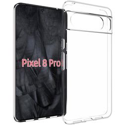 Mobigear Basics Trasparente Google Pixel 8 Pro TPU flessibile Back cover - Trasparente