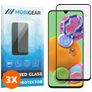 Mobigear Premium Samsung Galaxy A90 Härdat glas Skärmskydd - Skalvänligt - Svart (3-pack)
