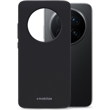 Mobilize Rubber Gelly HONOR Magic 8 Pro Fleksibel TPU Bagsidecover - Sort