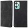 Mobigear Retro Slim Realme 9 5G Funda tipo libro Cartera - Negro
