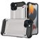 Mobigear Outdoor iPhone 14 Plus Tvrdý plast Zadní kryt odolný proti nárazům - Stříbrná
