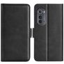 Mobigear Slim Magnet Motorola Edge (2022) Wallet case - Black