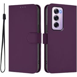 Mobigear Urban Wallet OPPO Reno 12 Pro Pungetui med Seddelrum - Lilla