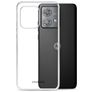 Mobilize Gelly Gennemsigtig Motorola Edge 40 Neo Fleksibel TPU Bagsidecover - Gennemsigtig