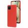 Mobiparts Samsung Galaxy A12 Silikon Zadní kryt - Scarlet Red