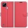 Mobigear Classic Realme C21 Lompakkokotelo + Setelitasku - Punainen