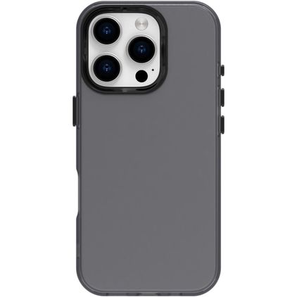 Mobigear Crystal iPhone 16 Pro Hårdt Bagsidecover - Sort