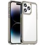 Mobigear Crystal iPhone 14 Pro Hard Case Back cover - Clear / Grey