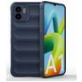 Mobigear Bumpy Xiaomi Redmi A1 4G TPU flexible Carcasa - Azul oscuro