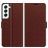 Mobigear Wallet Samsung Galaxy S22 Funda tipo libro Cartera - Marrón