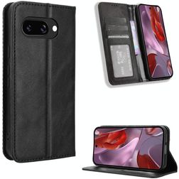 Mobigear Sensation Google Pixel 9a Funda tipo libro Cartera - Negro