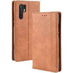 Mobigear Sensation Huawei P30 Pro Knížkové pouzdro Peněženka - Koňaková