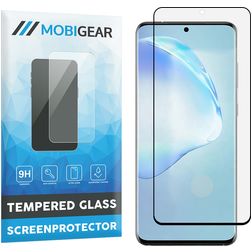 Mobigear Premium Samsung Galaxy S20 Vidro temperado Película de ecrã - Compatível com capas - Preto