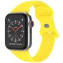 Mobigear Sport Dual Silikone Apple Watch Urrem Stiftlukning - 49/46/45/44 mm - Gul