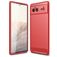 Mobigear Brushed Slim Google Pixel 6 Flexible TPU Back cover - Red