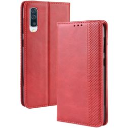 Mobigear Sensation Samsung Galaxy A70 Funda tipo libro Cartera - Rojo