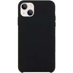Mobigear Rubber Touch iPhone 15 Plus Silicone Capa traseira - Preto