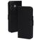 Mobiparts Classic Wallet MagSafe iPhone 16 Funda tipo libro Cartera - Negro