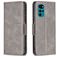 Mobigear Excellent Motorola Moto G22 Funda tipo libro Cartera - Gris