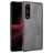 Mobigear Croco Sony Xperia 1 III Hårdt Bagsidecover - Sort
