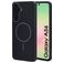 Mobiparts Slim Line Samsung Galaxy A56 MagSafe Hardcase Back cover - Onyx Black