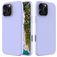 Mobigear Rubber Touch iPhone 16 Pro Silikon Skal - Lila