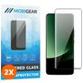 Mobigear Premium Xiaomi 13 Ultra Vidro temperado Película de ecrã - Compatível com capas - Preto (Pack de 2)